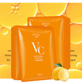 Vitamin C skin care face mask v c sheet mask facemask facial masks mascara facial  korean Whitening women beauty and health