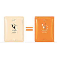 Vitamin C skin care face mask v c sheet mask facemask facial masks mascara facial  korean Whitening women beauty and health