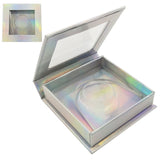 10/20/50 pcs wholesale false eyelashes packaging box fake 3d mink lashes boxes faux cils strip diamond magnetic case empty