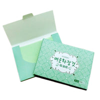 100sheets/pack Green Tea Facial Oil Blotting Sheets Paper Cleansing Face Oil Control Absorbent Paper Beauty makeup tools